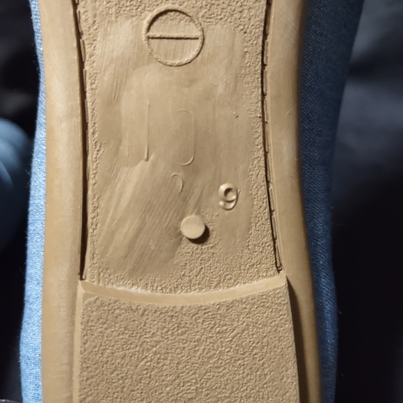 NWT - Cushioned comfort - Blue slip-ons - Size 9 - Picture 5 of 5